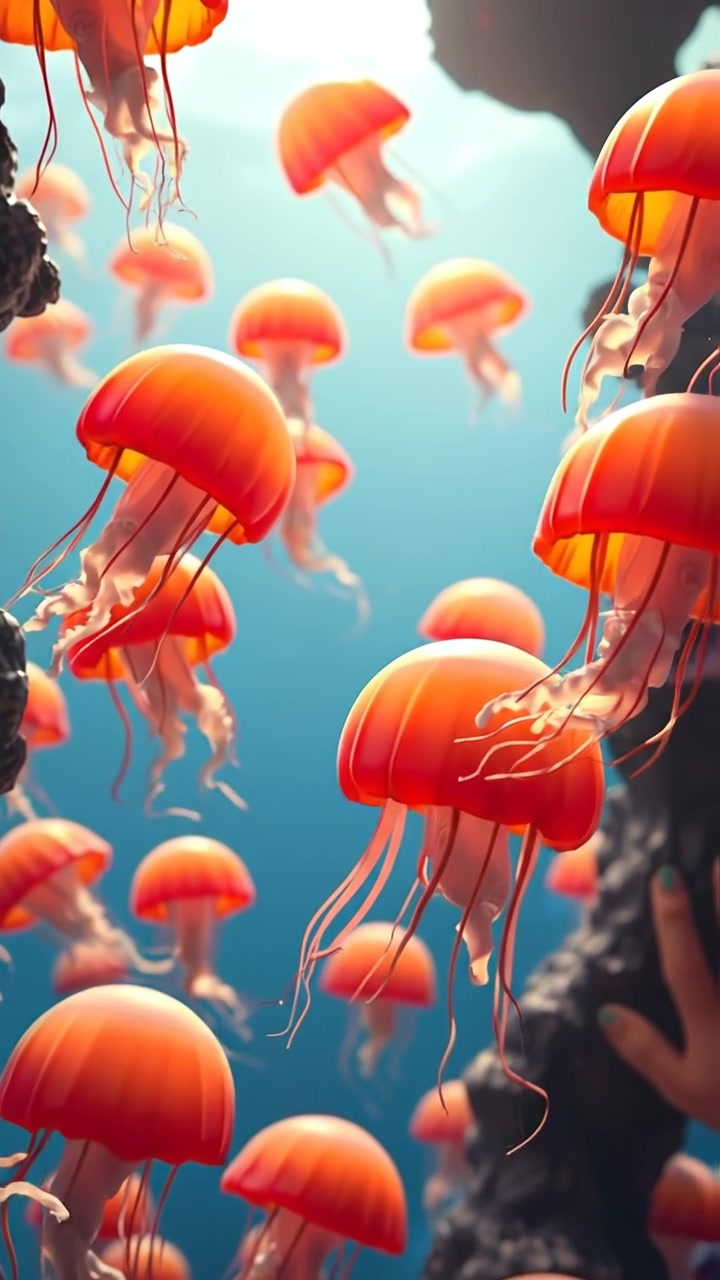 A Tranquil Journey Through an Underwater Dreamscape