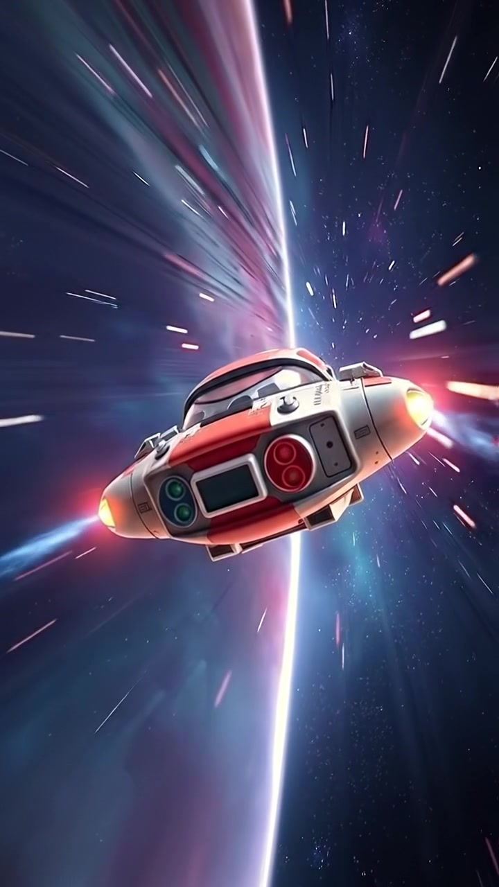 Hyperspace Hijinks: Captain Eva and the Space Squid Showdown!