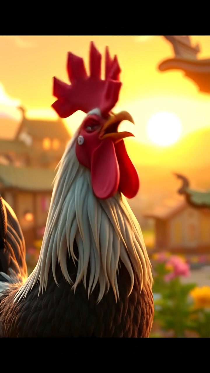 मुर्गी का प्यार और मेहनत