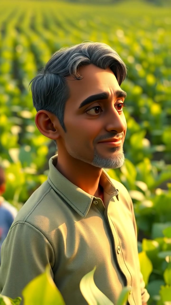 किसान और तोता: दया का फल