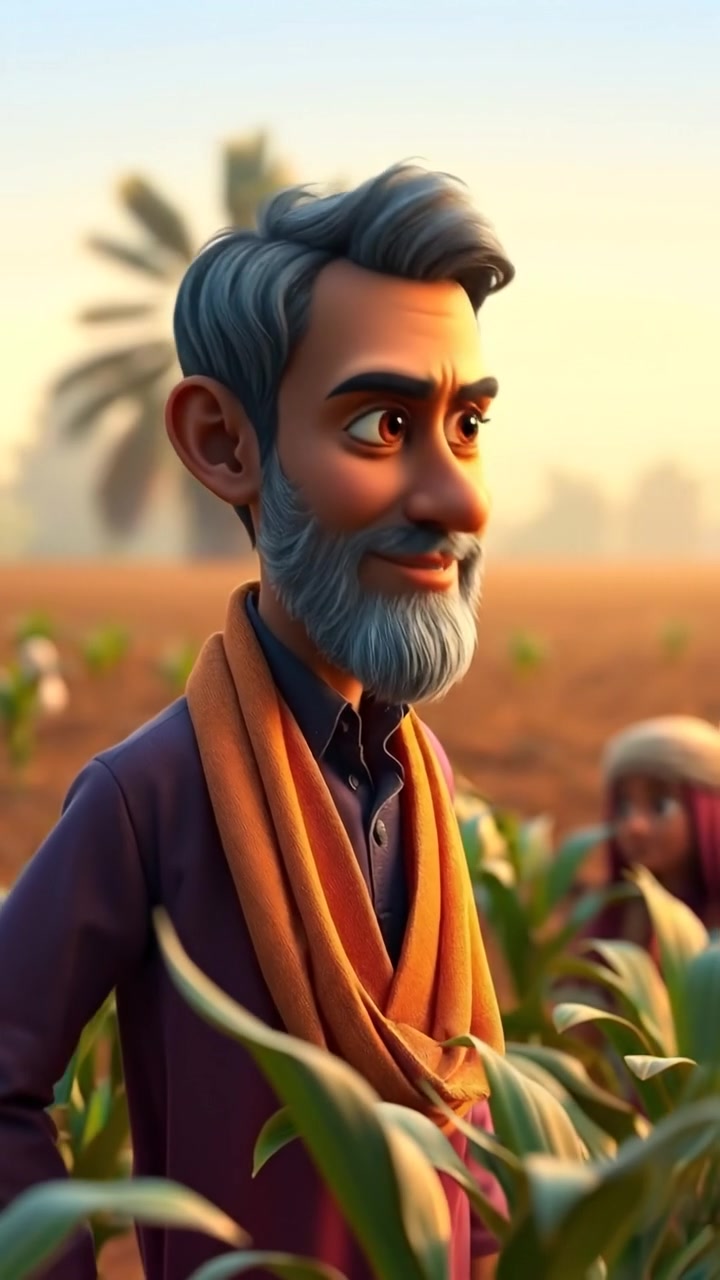 किसान की मेहनत और उसकी फसल