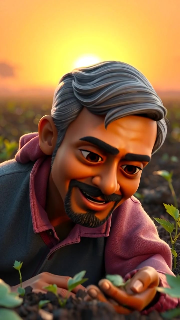 کسان کی محنت اور بیٹے کی کامیابی