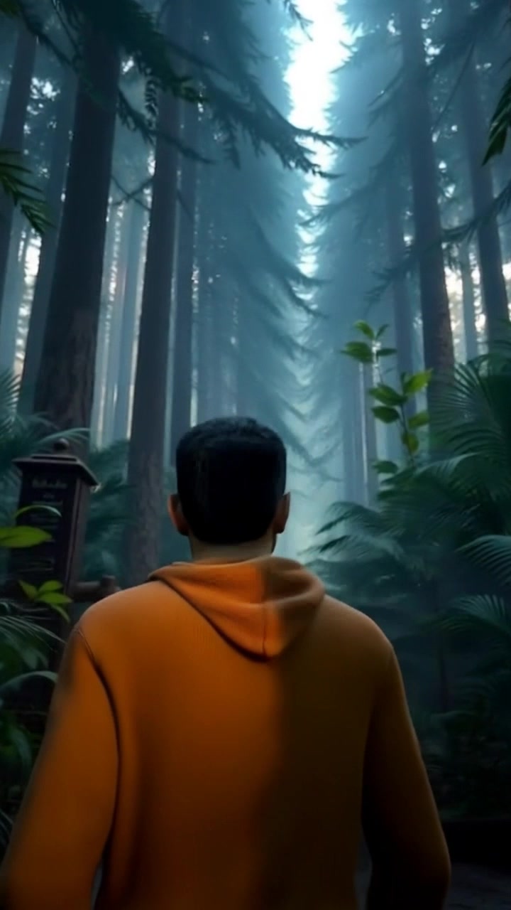Kofi et l'Orage dans la Forêt Tropicale