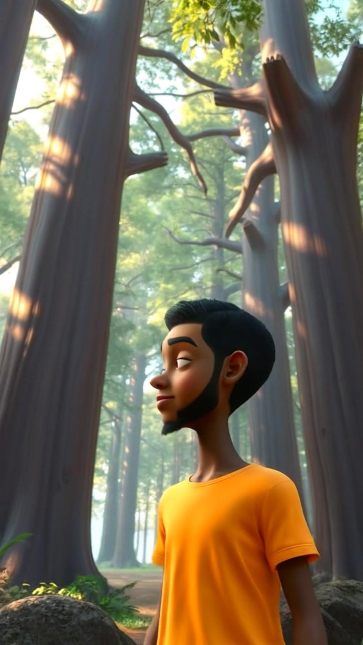 Janji Anak Kecil dan Pohon Penjaga Hutan