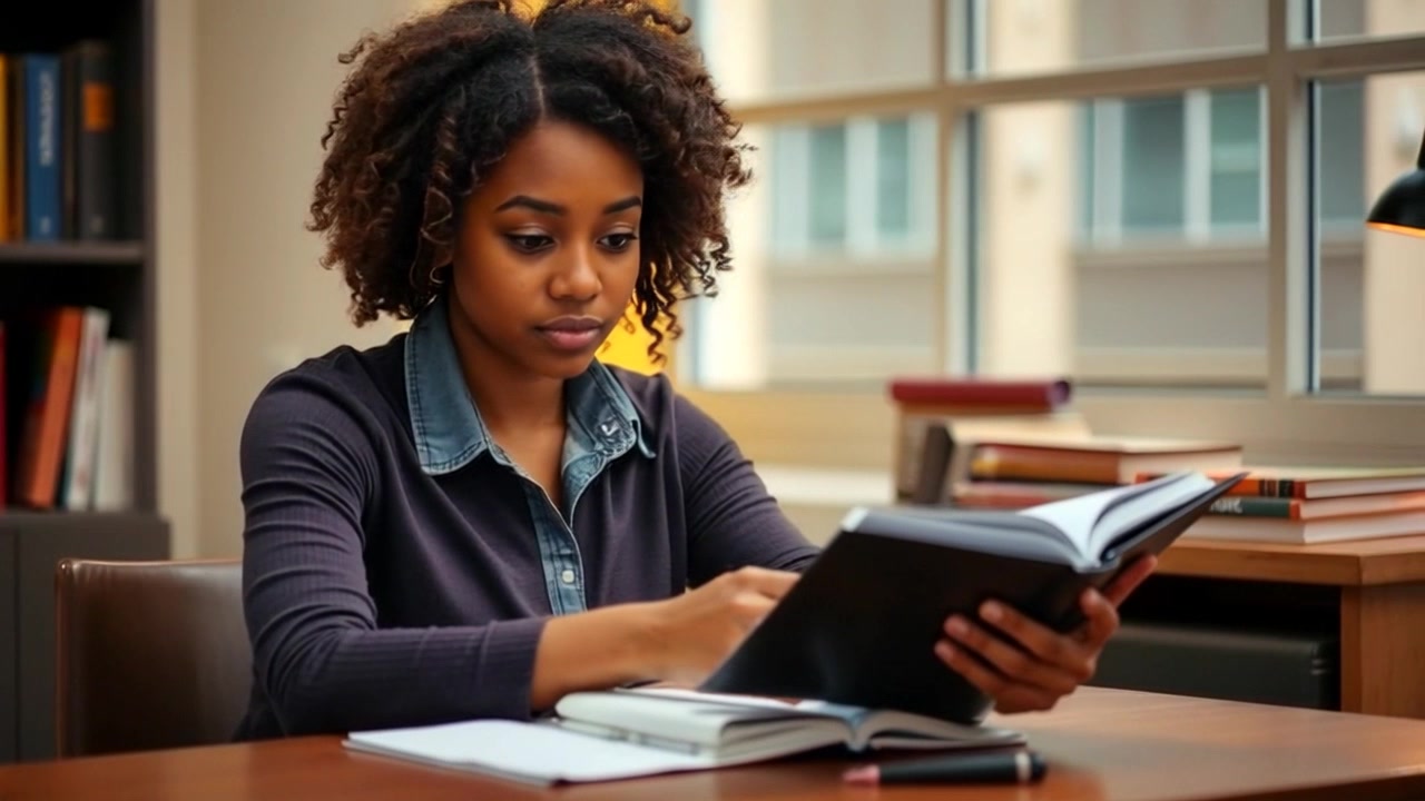 Amara's Research Journey: Overcoming the Mountain of Stress