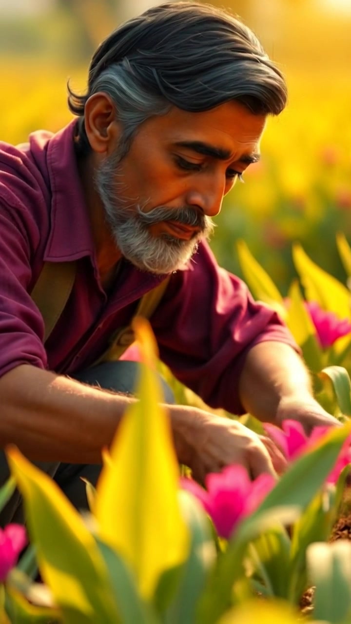 Gareeb Kisan ki Aasha aur Mehnat