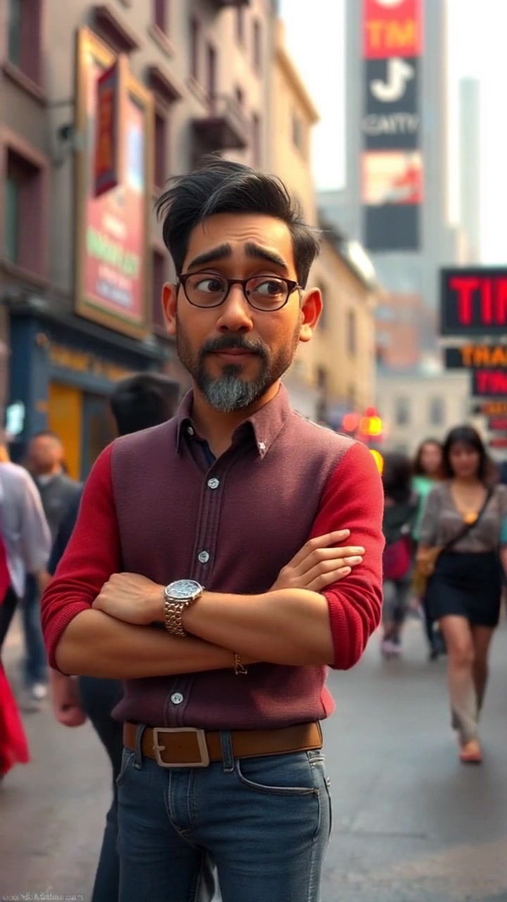 Biral's Visit to the Village with His Father