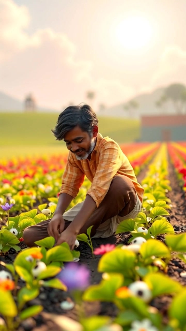 Kisan aur Chidiya ki Dosti
