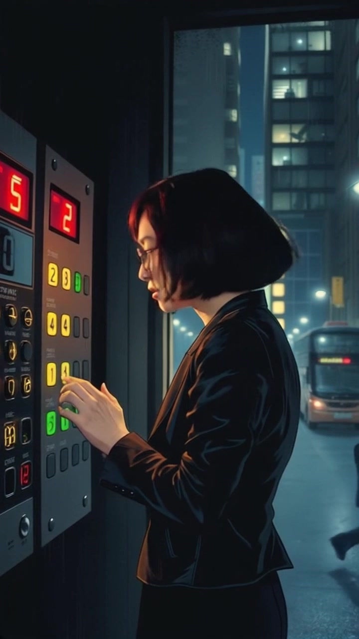 A Terrifying Encounter in an Elevator
