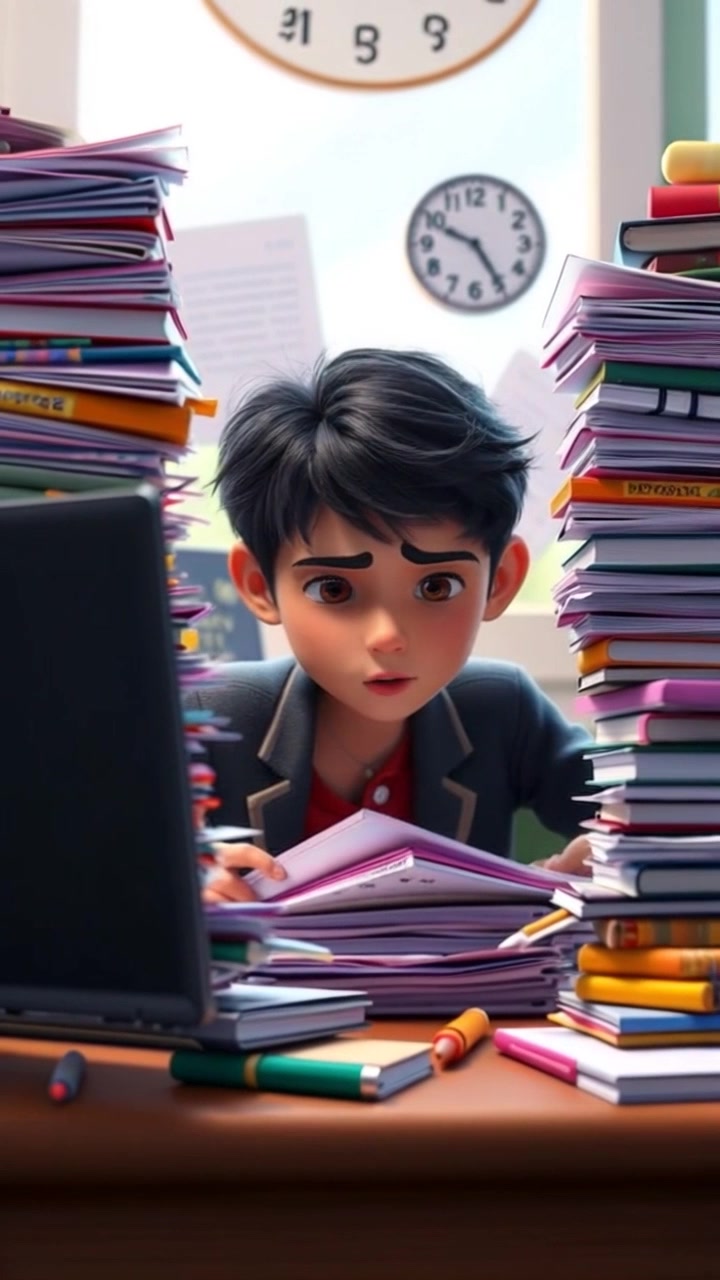 Nobita's Hilarious Homework Disaster!
