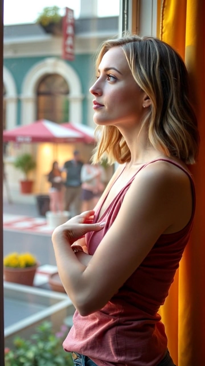 Between Two Windows: A Journey of Emotion and Freedom