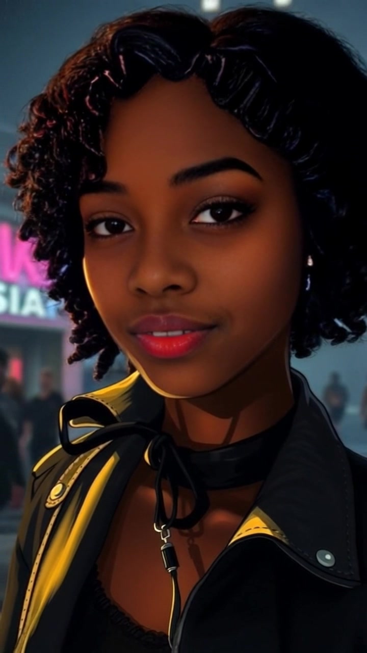 Scene: A close-up of a person's illuminated face, soft highlights accentuating the delicate features. Style: Ambient lighting that creates a warm and inviting atmosphere while emphasizing the gentle contours of the face. Motion: The camera slowly pushes in, creating an intimate feel as the light subtly shifts across her expression.