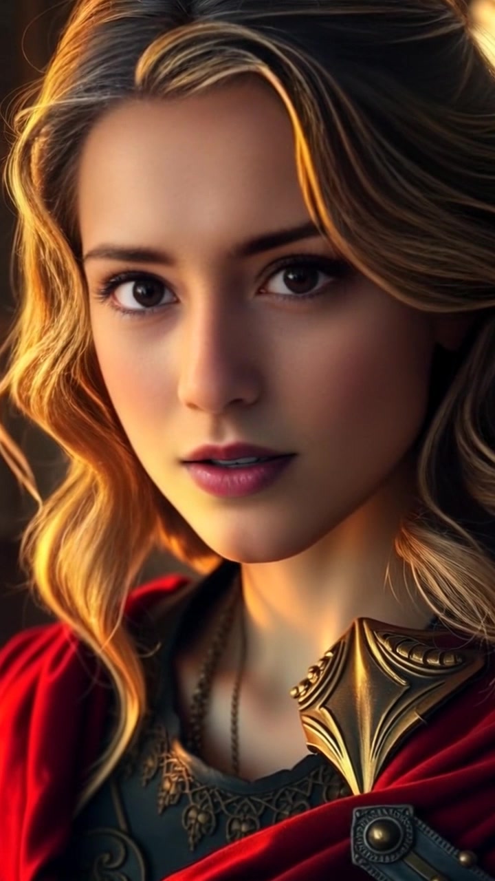 Scene: A close-up of a person's face, illuminated by a warm light, revealing a steadfast spirit. Style: Soft, inviting lighting that enhances the emotional expression of the subject. Motion: The camera gently zooms in on the face, capturing nuanced expressions and the warmth of the light, creating an intimate connection.