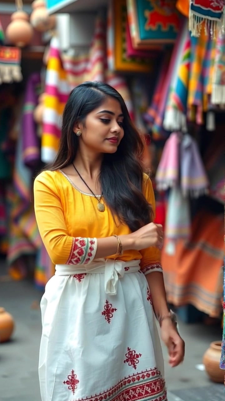 A Vibrant Journey Through a Pakistani Bazaar
