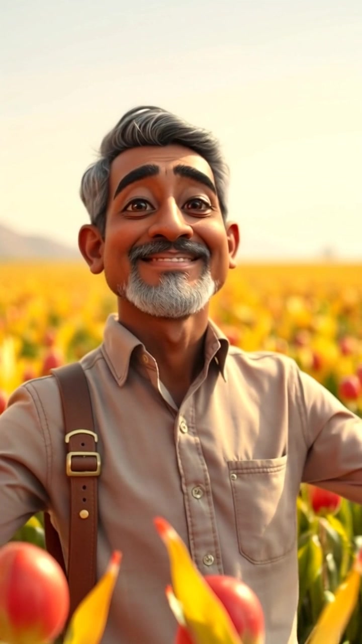 गरीब किसान और उसकी जादुई गाय