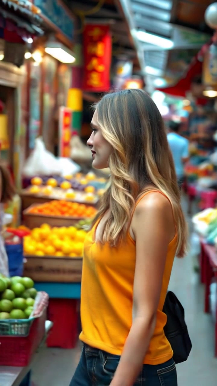 A Journey of a Young Woman in a Foreign Land