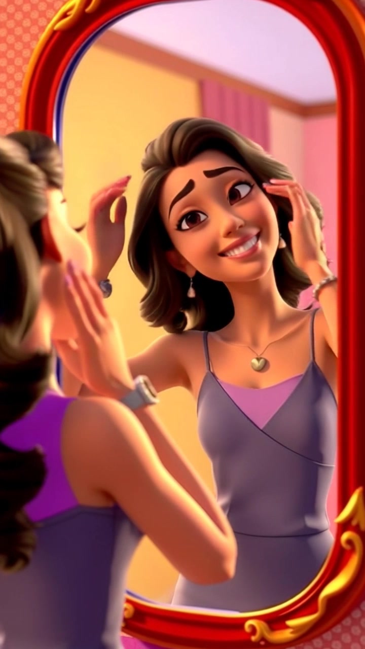 Angel and Her Broken Mirror