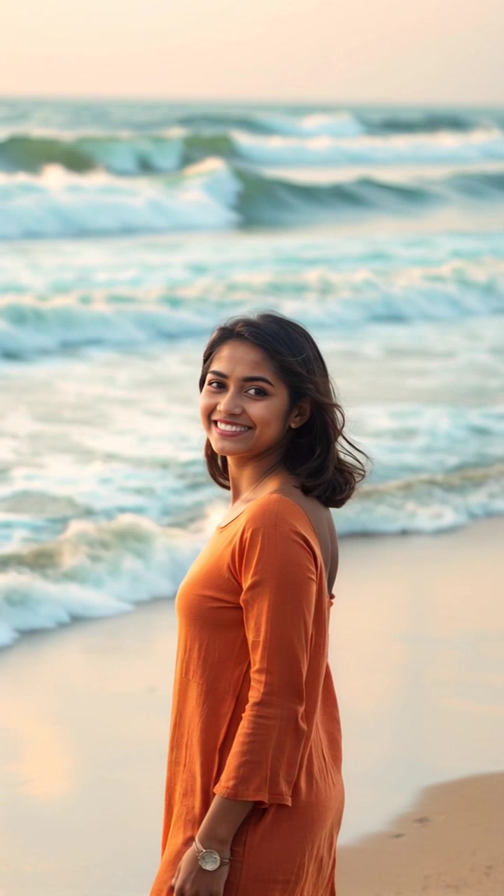 Uk Beach Par Larki Ka Public Se Sawal Karna