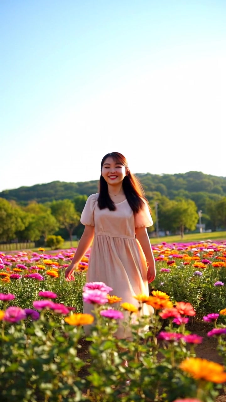 A Chinese Girl in Pakistani Dress at Quaid-e-Azam's Mausoleum