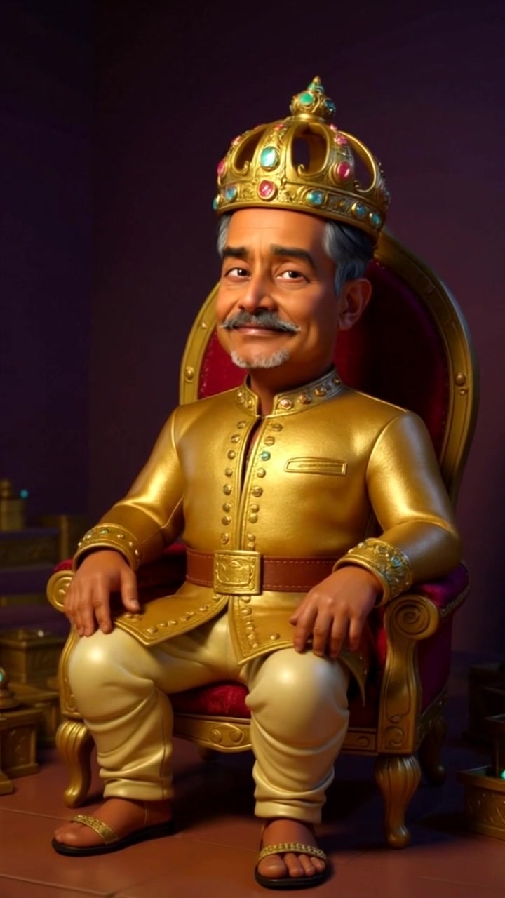 नम्र राजा की कहानी
