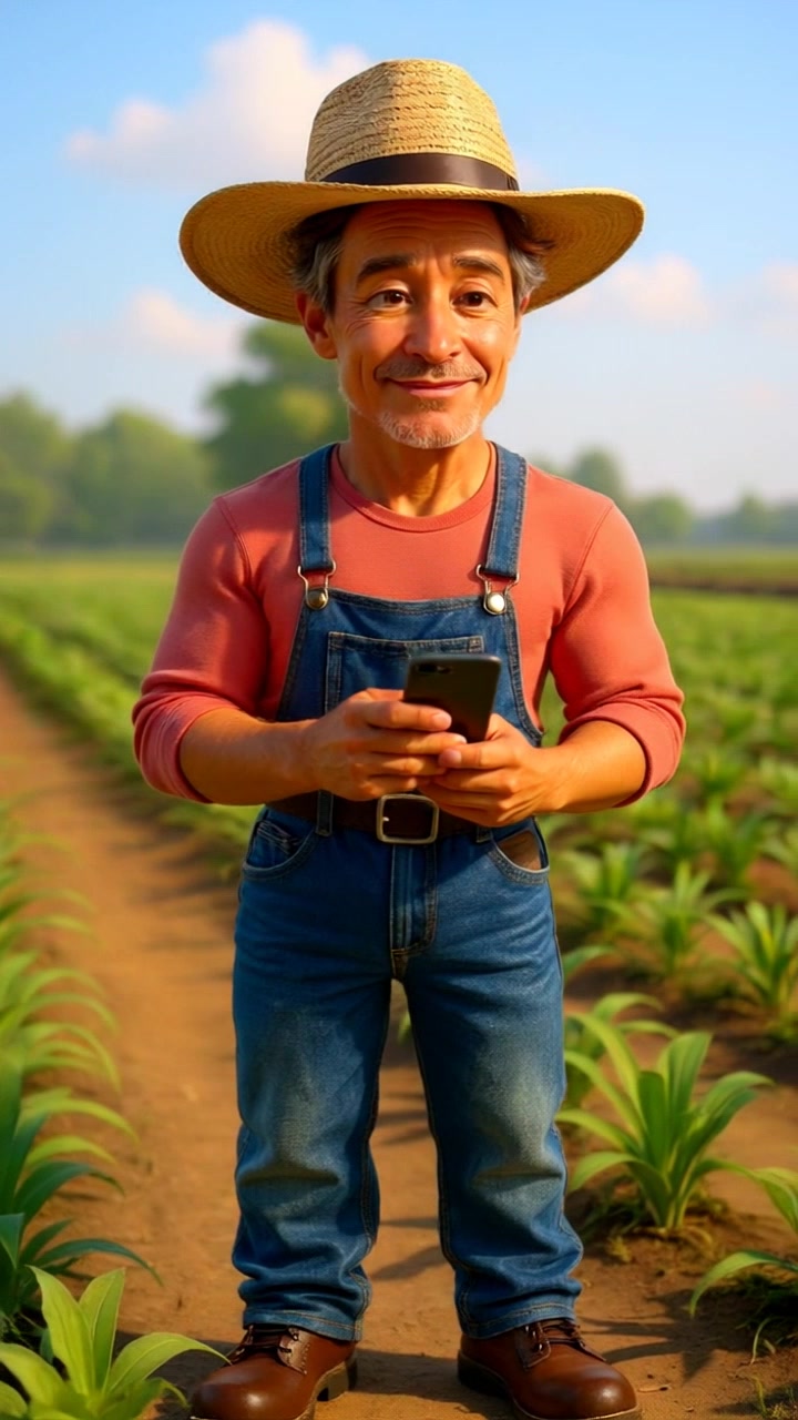 The Kind Farmer and the Thirsty Pigeon