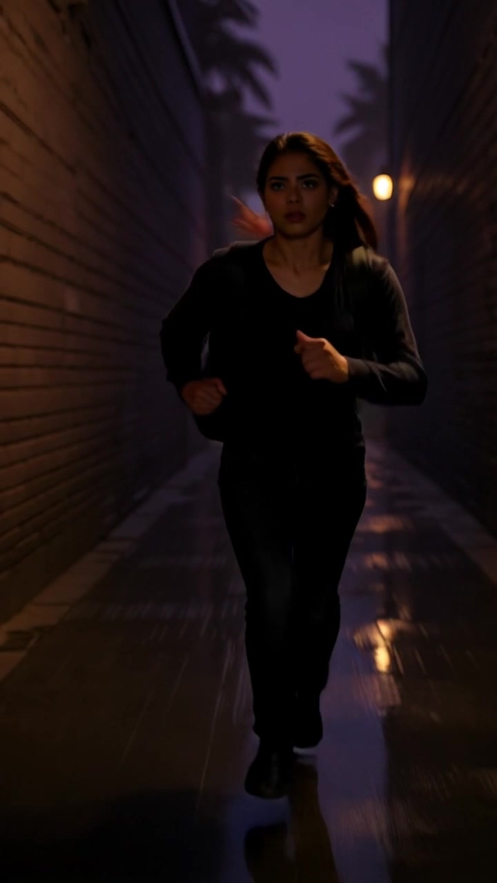 Woman Chased by Man-Eating Snake