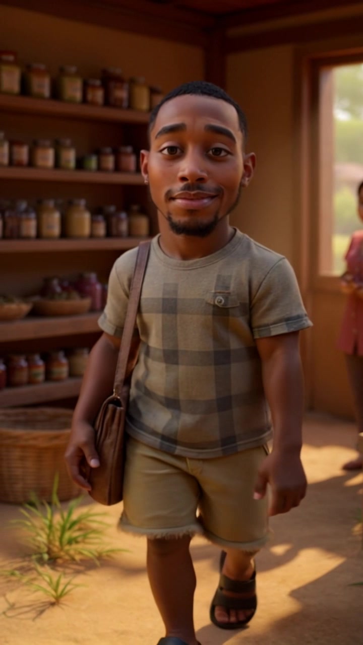 Chima's Daily Life: A Journey in the Village