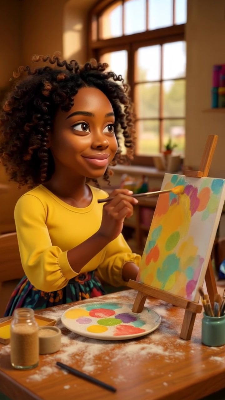 Nia's Artistic Awakening