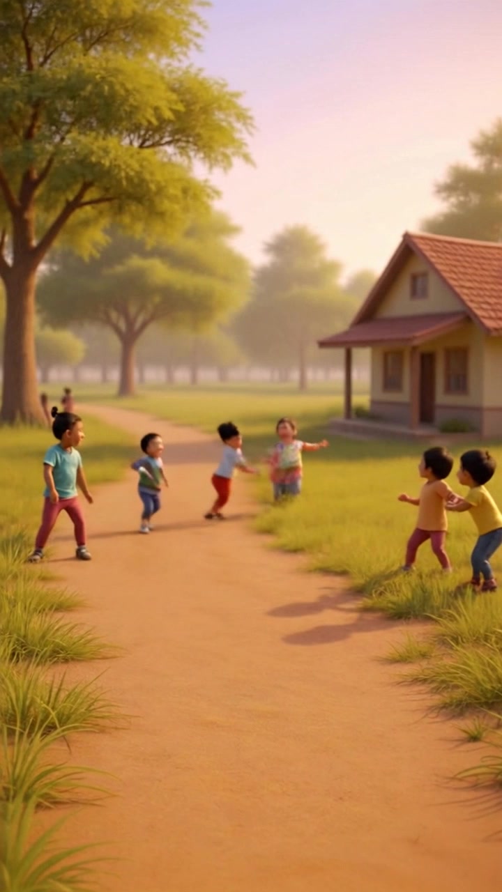 बालकों का प्रकृति संग खेल