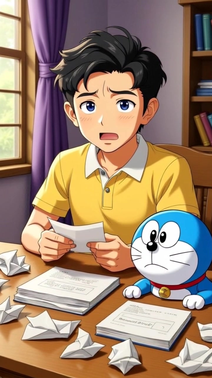 Doraemon Saves Nobita's Homework