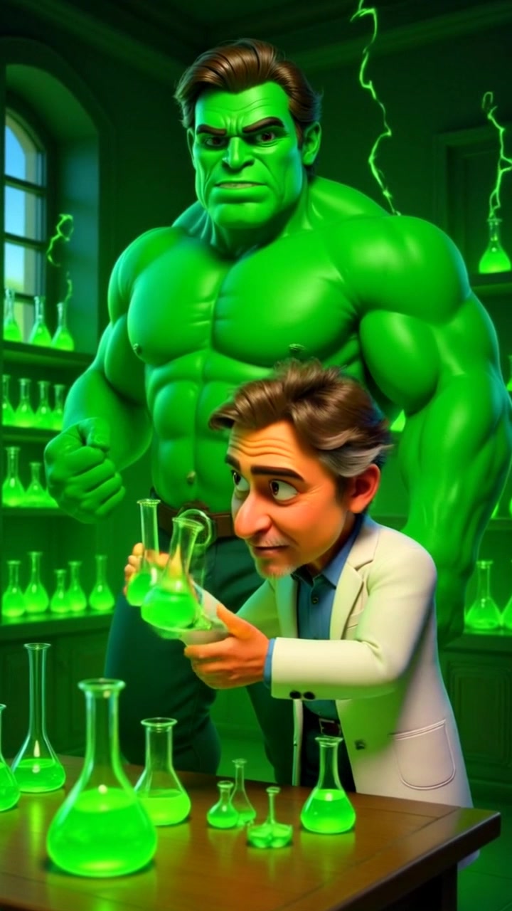 Genetic Hybrid: A Scientist's Creation