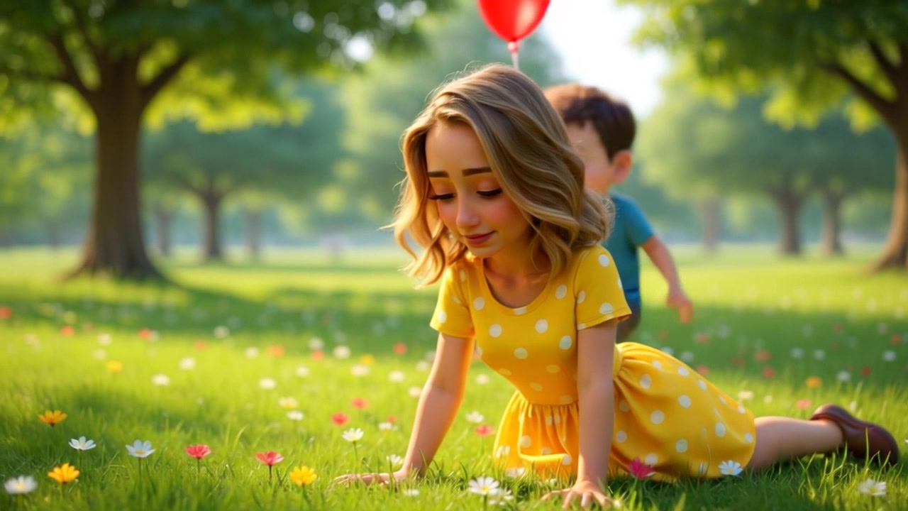 Alice's Curious Encounter with the White Rabbit