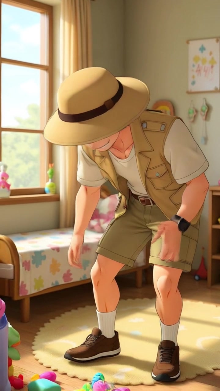 A Man Swollen by a Snake