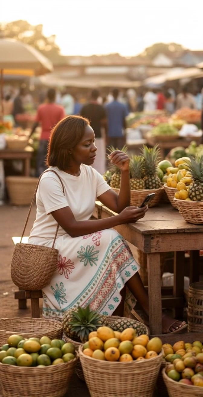 Aisha na Food App Hustle!