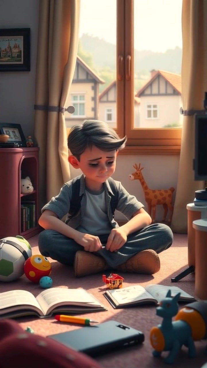 A Creative Moment: Playing and Creating in a Cozy Room