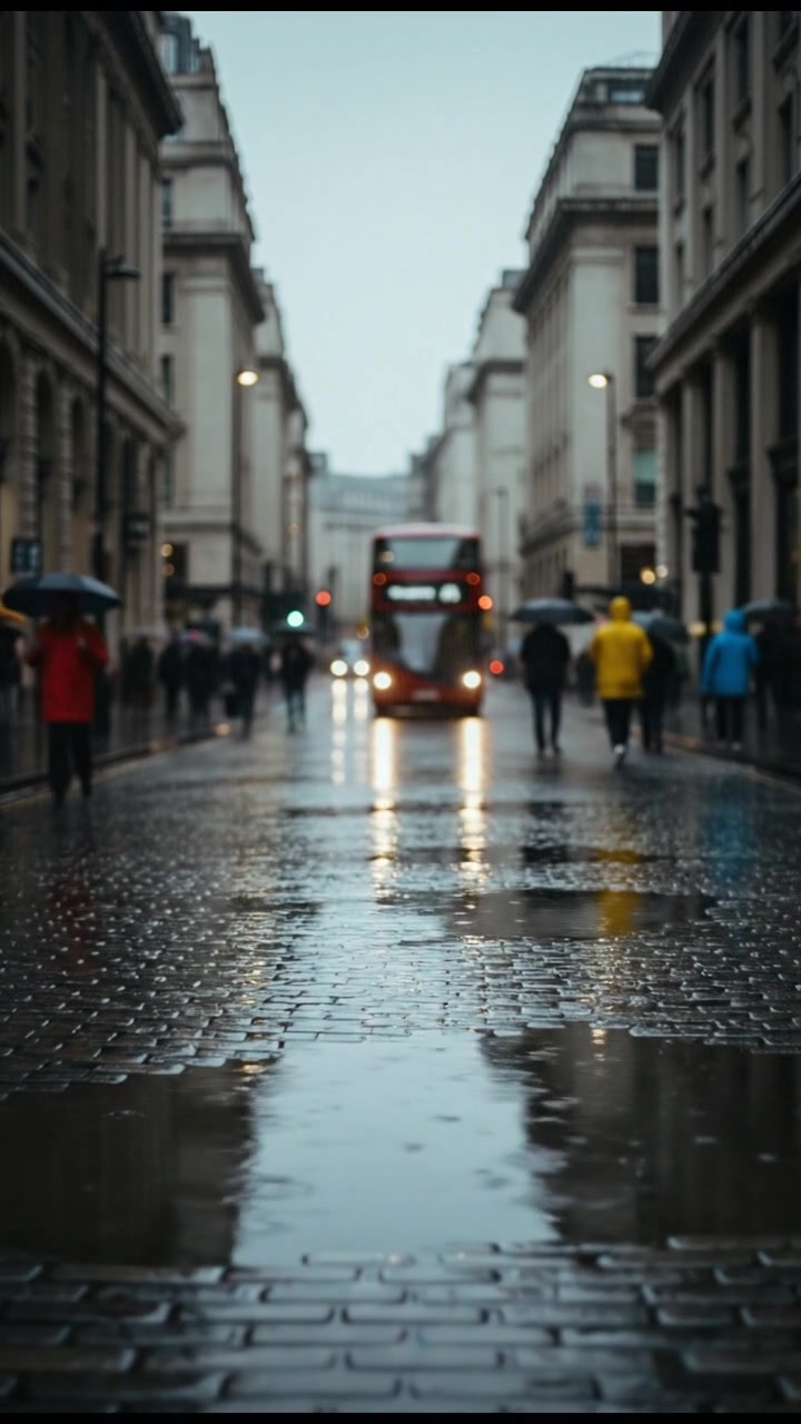 Romantic Rain Walk: Love in Every Drop