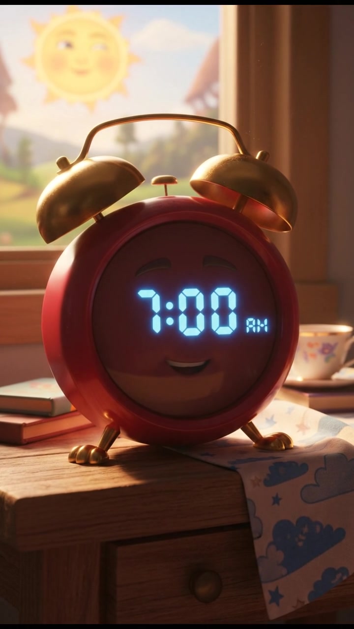 The Little Girl with Good Habits