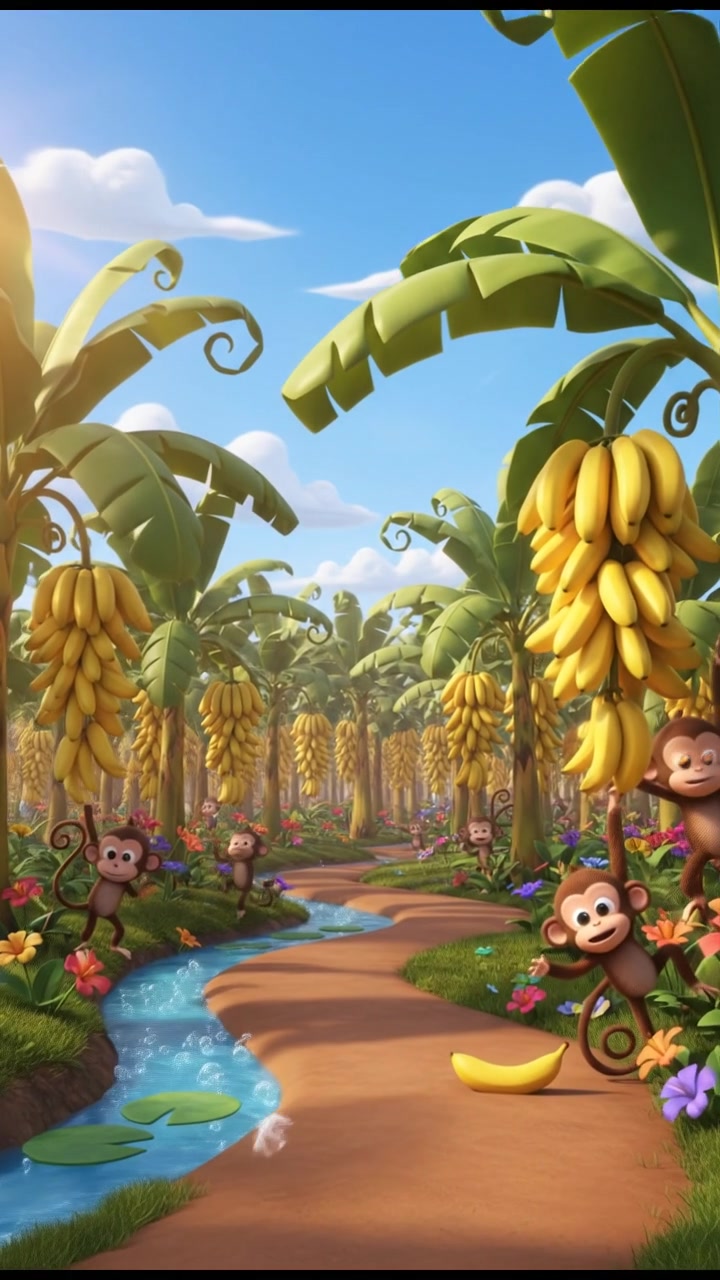 قصة بارعة الموز والوصيفة المخلصة