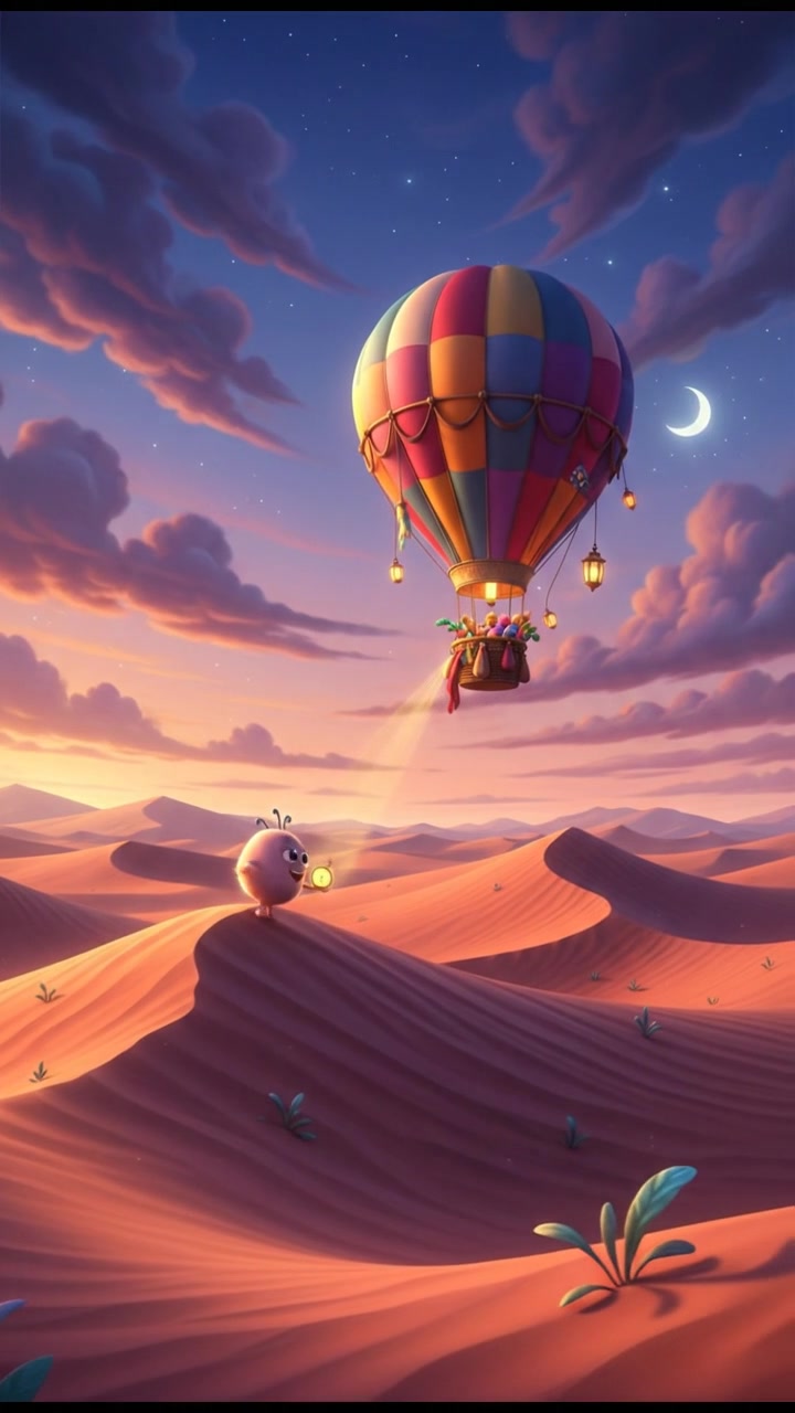 रेगिस्तान में भटका इंसान