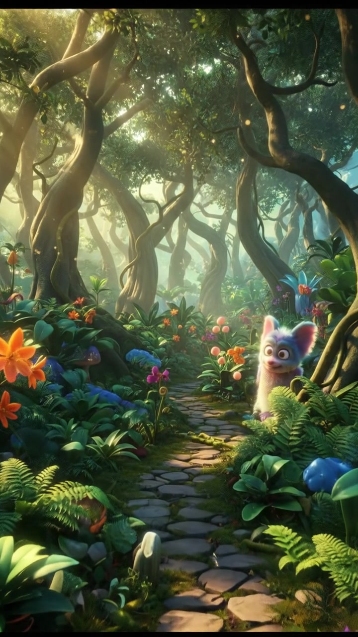 Canine Adventures in the Enchanted Forest