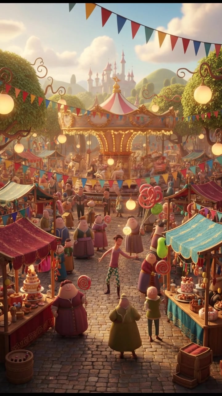 Baby Boy Enjoys Fair Rides and Games