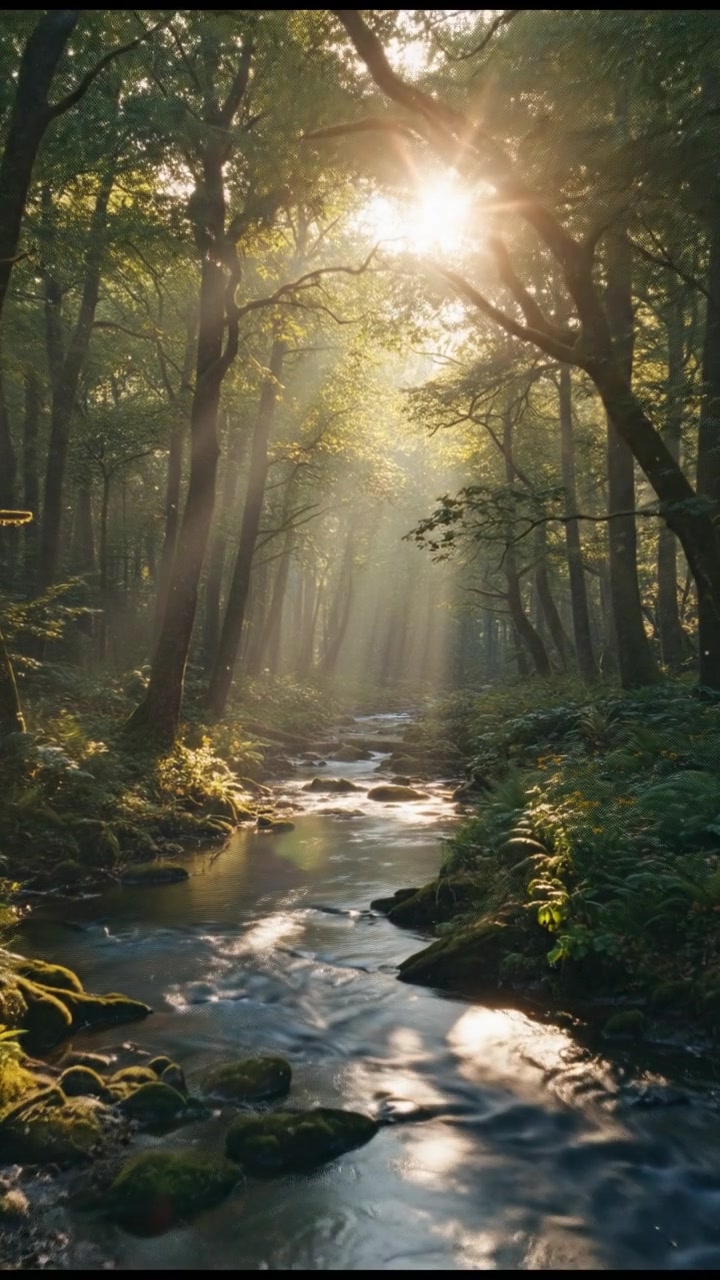 Serenity at Dawn: A Nature Meditative Experience