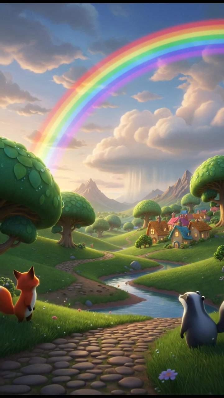 Colors Shining Bright: The Rainbow's End