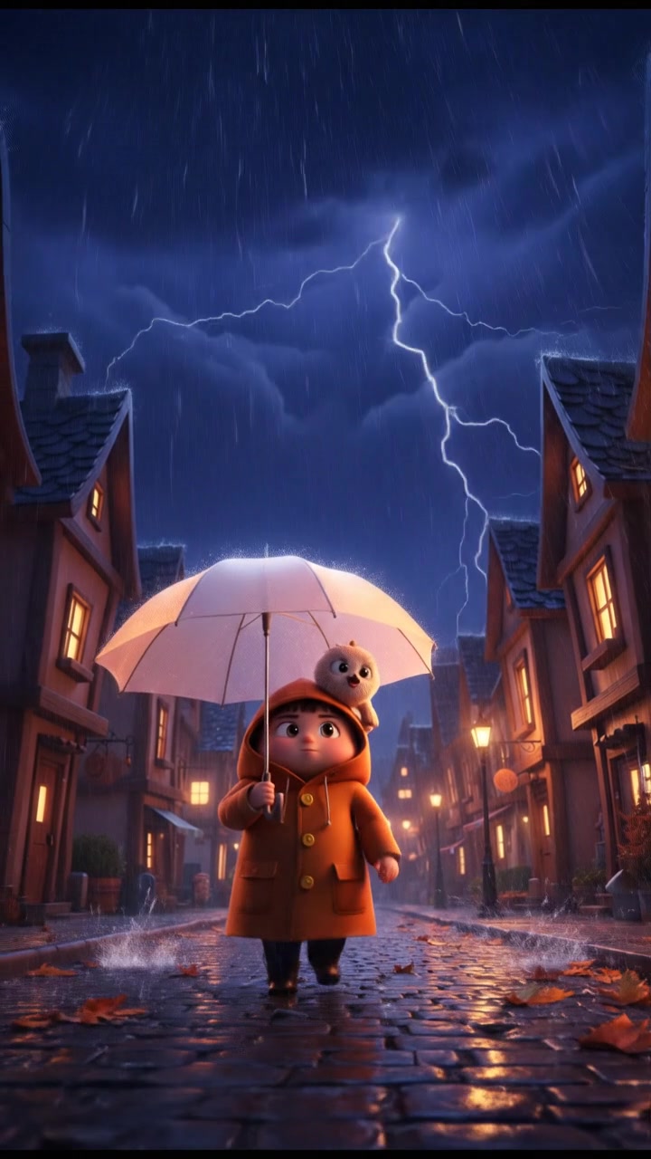 Keberanian Kucing di Tengah Badai