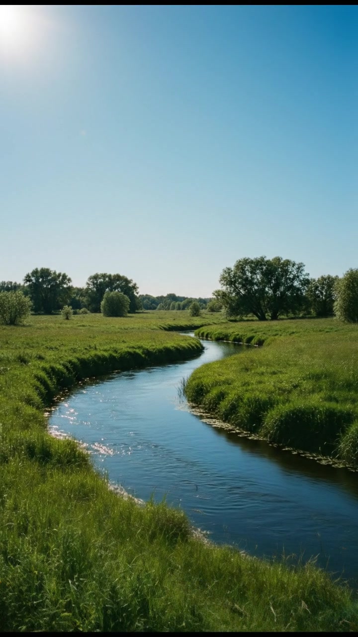 Why Rivers Rarely Flow Straight