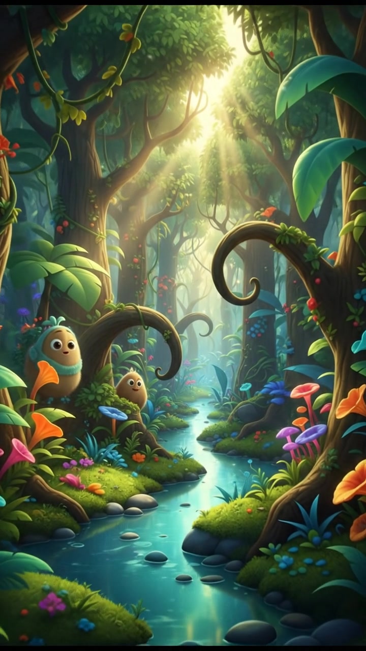 Chimpy's Jungle Morning: From Naps to Backflips!