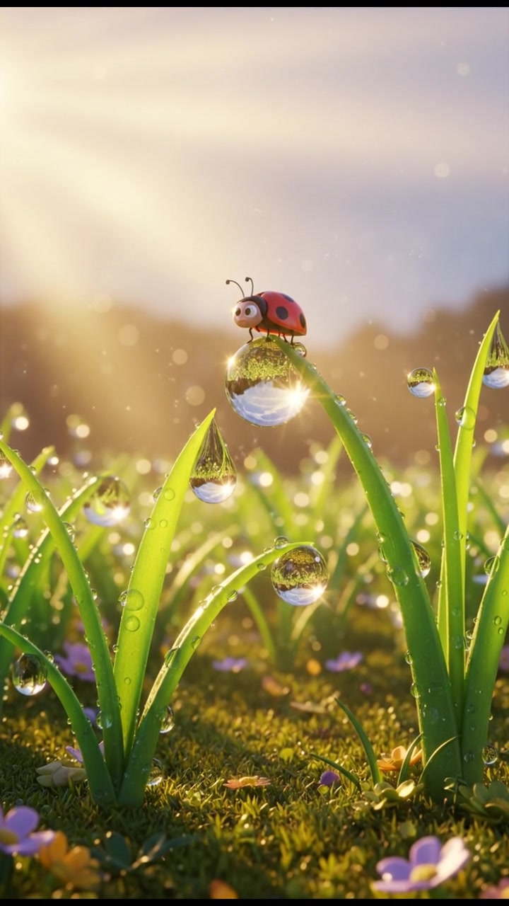 Whiskers in the Dawn: A Purr-fect Garden Journey