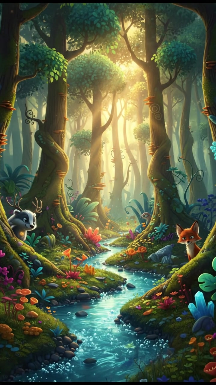 Rumi the Brave: A Deer’s Journey into the Dark Hollow