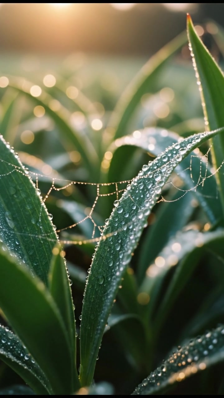 Keindahan Pagi di Pegunungan