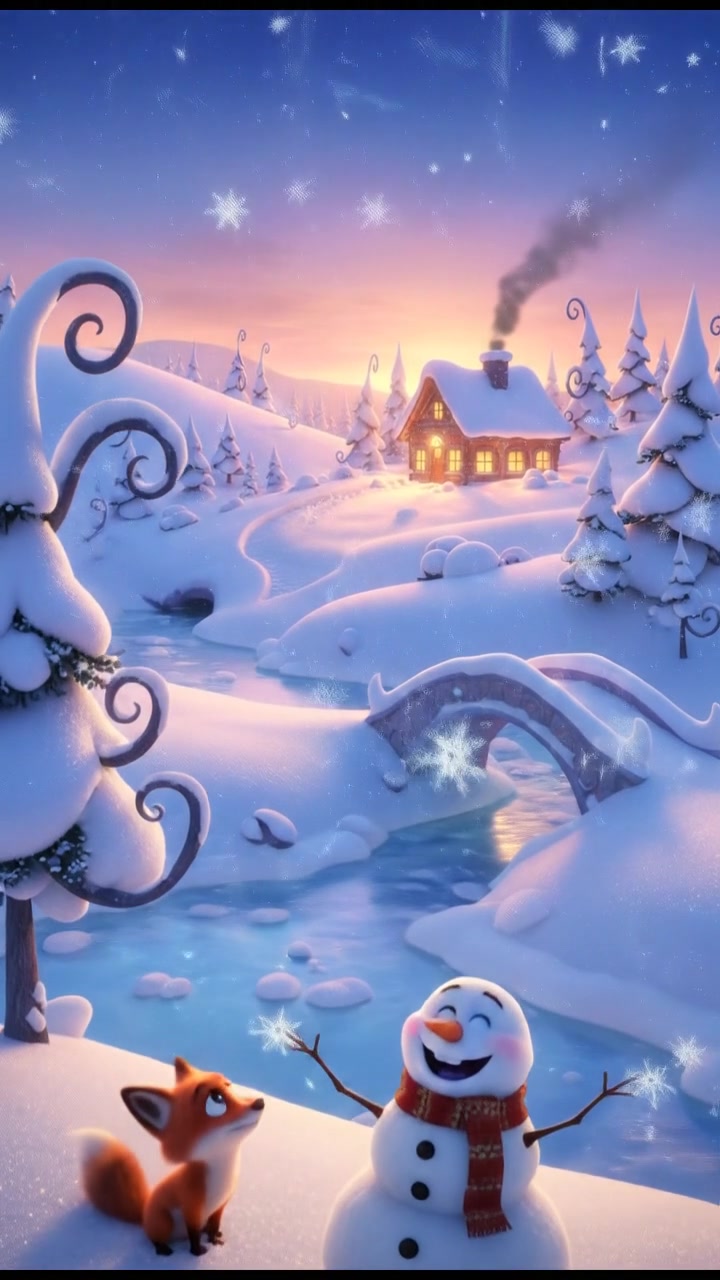 Sparkle: The Tiny Snowflake Who Shined Brightest